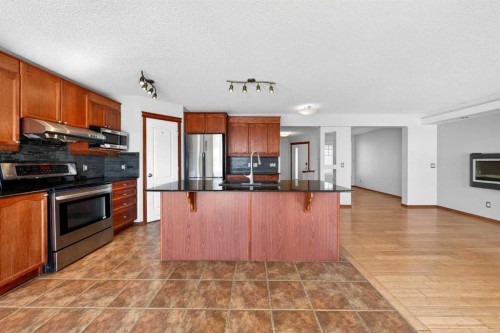 172 Kincora Drive Nw, Calgary, AB - Indoor Photo Showing Kitchen With Stainless Steel Kitchen