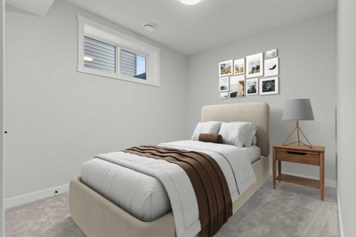 294 Kinniburgh Loop, Chestermere, AB - Indoor Photo Showing Bedroom