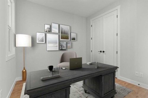 294 Kinniburgh Loop, Chestermere, AB - Indoor Photo Showing Office