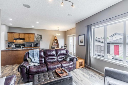 14 Elgin Meadows Way Se, Calgary, AB - Indoor Photo Showing Living Room