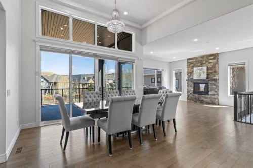 112 Cranbrook View Se, Calgary, AB - Indoor Photo Showing Dining Room