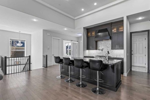112 Cranbrook View Se, Calgary, AB - Indoor Photo Showing Kitchen With Upgraded Kitchen
