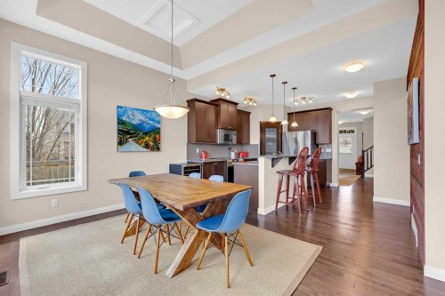 1 Westridge Way, Okotoks, AB - Indoor Photo Showing Dining Room