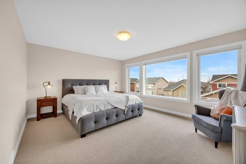 1 Westridge Way, Okotoks, AB - Indoor Photo Showing Bedroom