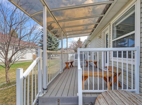 503 Marshall Rise Nw, High River, AB - Outdoor With Deck Patio Veranda