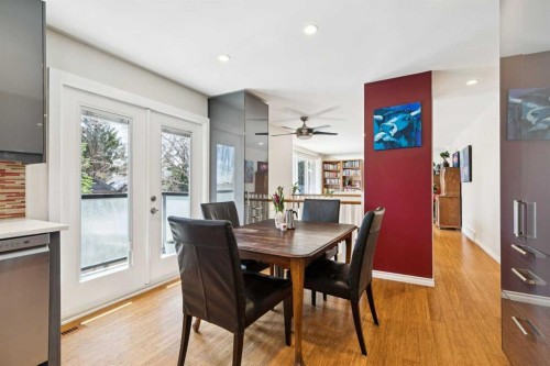 6608 Silverview Road Nw, Calgary, AB - Indoor Photo Showing Dining Room