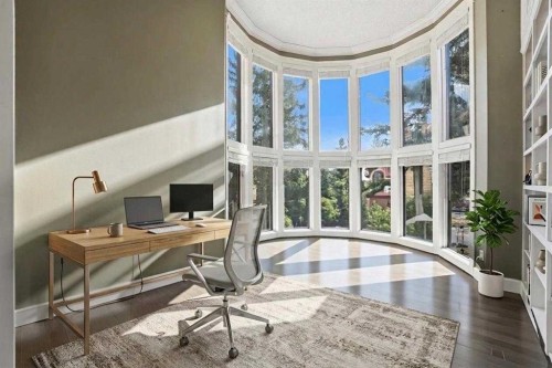 311 Coach Light Bay Sw, Calgary, AB - Indoor Photo Showing Office