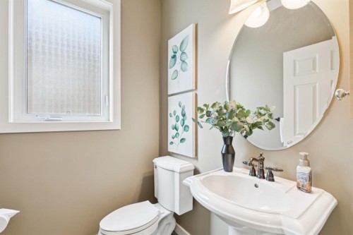 38 Evergreen Common Sw, Calgary, AB - Indoor Photo Showing Bathroom