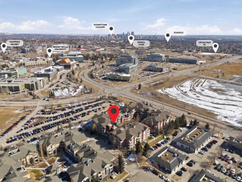 430-22 Richard Place Sw, Calgary, AB - Outdoor With View