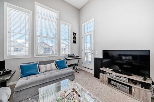 61 Cityscape View Ne, Calgary, AB - Indoor Photo Showing Living Room