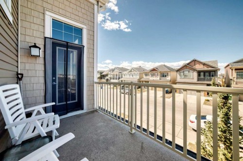 61 Cityscape View Ne, Calgary, AB - Outdoor With Balcony With Deck Patio Veranda