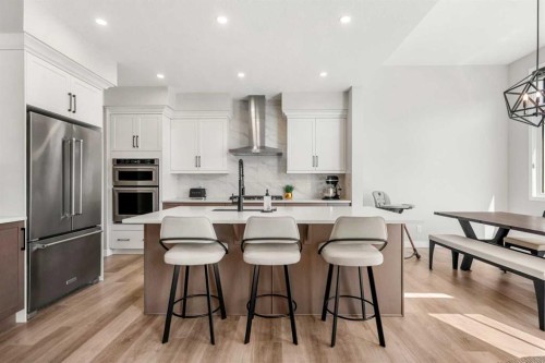 353 Seton Villas Se, Calgary, AB - Indoor Photo Showing Kitchen With Upgraded Kitchen