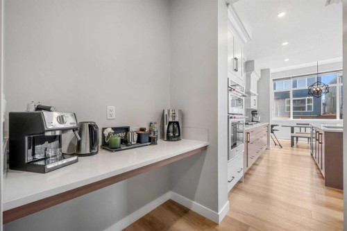 353 Seton Villas Se, Calgary, AB - Indoor Photo Showing Kitchen With Upgraded Kitchen