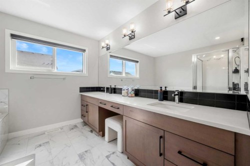 353 Seton Villas Se, Calgary, AB - Indoor Photo Showing Bathroom