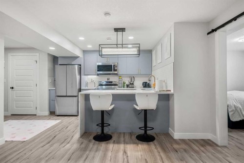 353 Seton Villas Se, Calgary, AB - Indoor Photo Showing Kitchen With Upgraded Kitchen