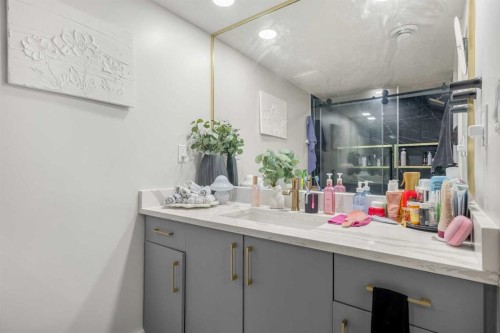 353 Seton Villas Se, Calgary, AB - Indoor Photo Showing Bathroom
