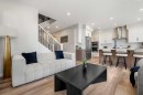 353 Seton Villas Se, Calgary, AB  - Indoor Photo Showing Living Room 