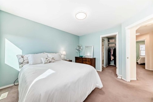 68 Tuscany Springs Way Nw, Calgary, AB - Indoor Photo Showing Bedroom