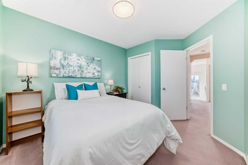 68 Tuscany Springs Way Nw, Calgary, AB - Indoor Photo Showing Bedroom