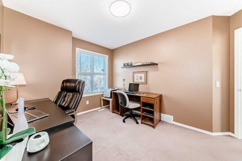 68 Tuscany Springs Way Nw, Calgary, AB - Indoor Photo Showing Office