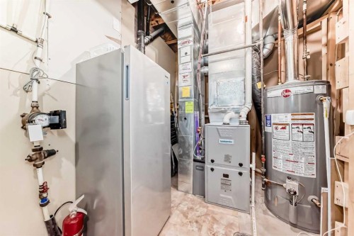 68 Tuscany Springs Way Nw, Calgary, AB - Indoor Photo Showing Basement