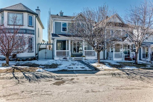 68 Tuscany Springs Way Nw, Calgary, AB - Outdoor With Deck Patio Veranda