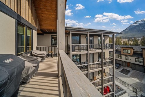 405-1408 Spring Creek Gate, Canmore, AB - Outdoor With Deck Patio Veranda