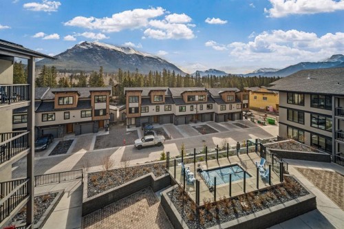 405-1408 Spring Creek Gate, Canmore, AB - Outdoor With Deck Patio Veranda