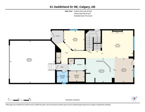 61 Saddleland Drive Ne, Calgary, AB 