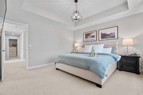 1053 West Lakeview, Chestermere, AB - Indoor Photo Showing Bedroom