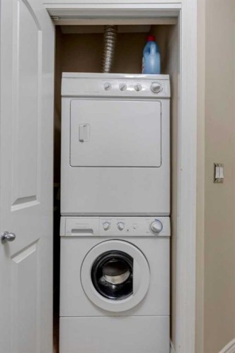 403-3101 34 Avenue Nw, Calgary, AB - Indoor Photo Showing Laundry Room