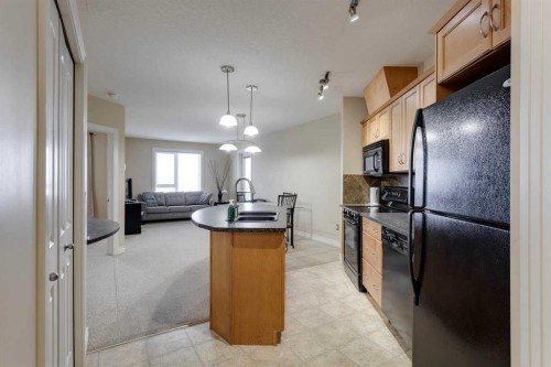 403-3101 34 Avenue Nw, Calgary, AB - Indoor Photo Showing Kitchen