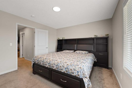286 Cornerstone Crescent Ne, Calgary, AB - Indoor Photo Showing Bedroom