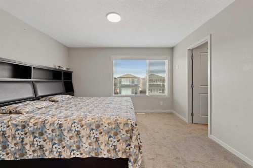 286 Cornerstone Crescent Ne, Calgary, AB - Indoor Photo Showing Bedroom
