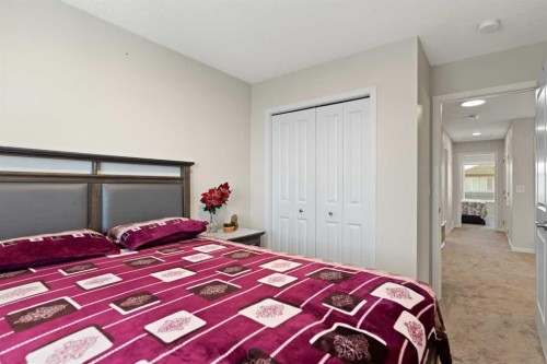 286 Cornerstone Crescent Ne, Calgary, AB - Indoor Photo Showing Bedroom
