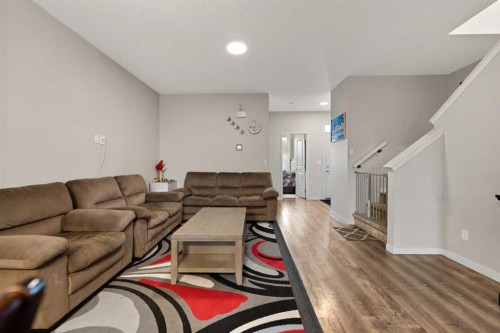 286 Cornerstone Crescent Ne, Calgary, AB - Indoor Photo Showing Living Room