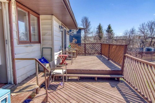640 Mcculloch Crescent, Irricana, AB - Outdoor With Deck Patio Veranda With Exterior