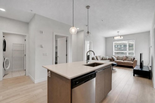 2225-76 Cornerstone Passage Ne, Calgary, AB - Indoor Photo Showing Kitchen