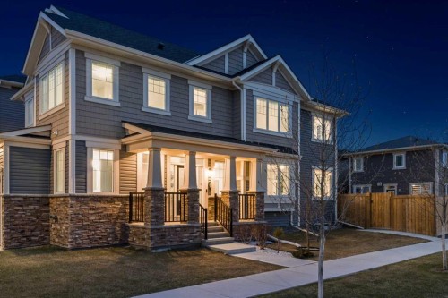 567 Osborne Drive Sw, Airdrie, AB - Outdoor With Deck Patio Veranda With Facade