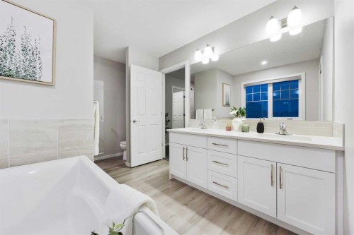 567 Osborne Drive Sw, Airdrie, AB - Indoor Photo Showing Bathroom