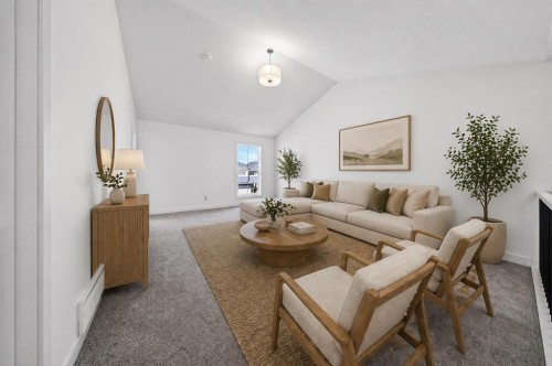 152 Copperhead Road Se, Calgary, AB - Indoor Photo Showing Living Room