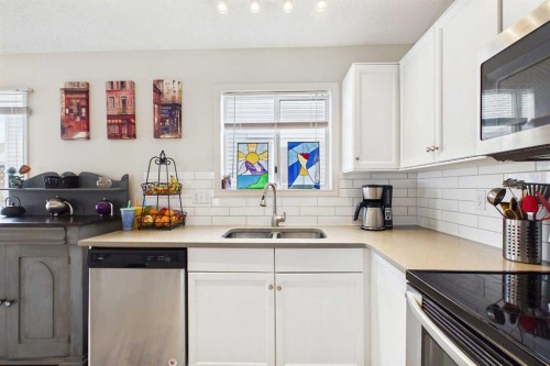 14 Citadel Drive Nw, Calgary, AB - Indoor Photo Showing Kitchen With Double Sink
