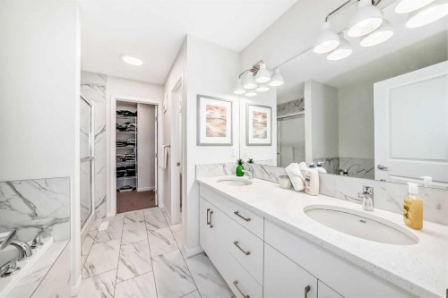 332 Magnolia Crescent Se, Calgary, AB - Indoor Photo Showing Bathroom