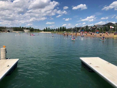 332 Magnolia Crescent Se, Calgary, AB - Outdoor With Body Of Water With View