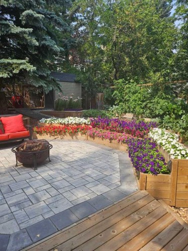 9915 Patton Road Sw, Calgary, AB - Outdoor With Deck Patio Veranda