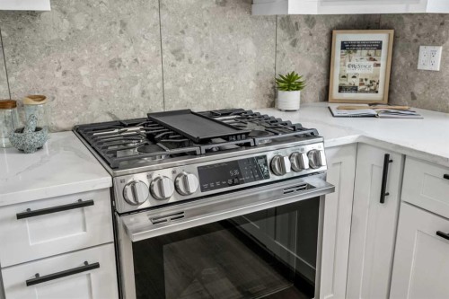 235 Lake Rosen Crescent Se, Calgary, AB - Indoor Photo Showing Kitchen