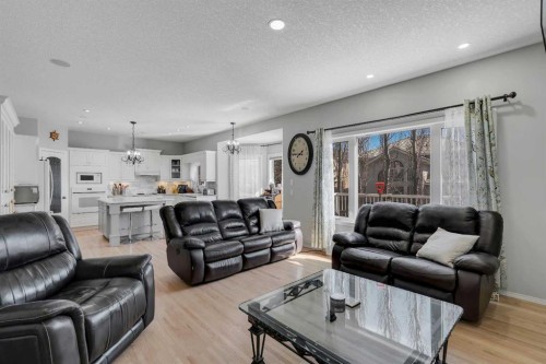 37 Mt Yamnuska Place Se, Calgary, AB - Indoor Photo Showing Living Room