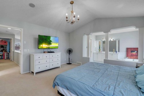 37 Mt Yamnuska Place Se, Calgary, AB - Indoor Photo Showing Bedroom