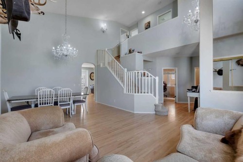 37 Mt Yamnuska Place Se, Calgary, AB - Indoor Photo Showing Living Room