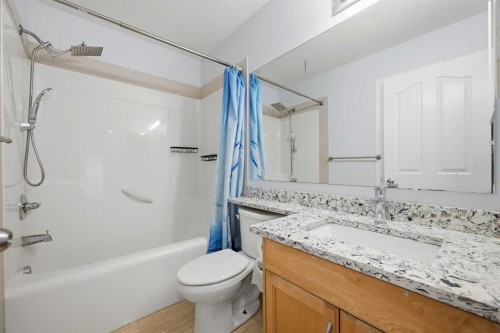 256 Saddlecrest Boulevard Ne, Calgary, AB - Indoor Photo Showing Bathroom